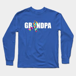 Autism Grandpa Long Sleeve T-Shirt